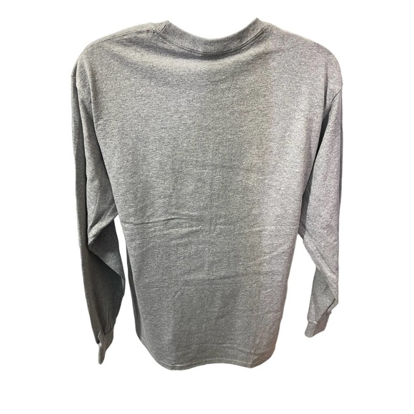 New York Baseball Fans. N.Y. True 'Til The Day I'm Through Grey T-Shirt Large - Picture 2 of 11